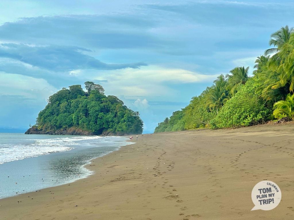 Beach EL Morro Guachalito Nuqui Pacific Coast Colombia