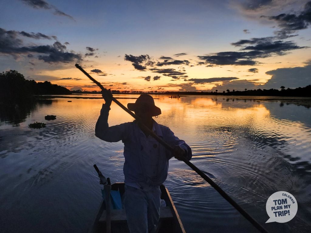 Boat tour in Altagracia Casanare - Los Llanos Orientales Colombia