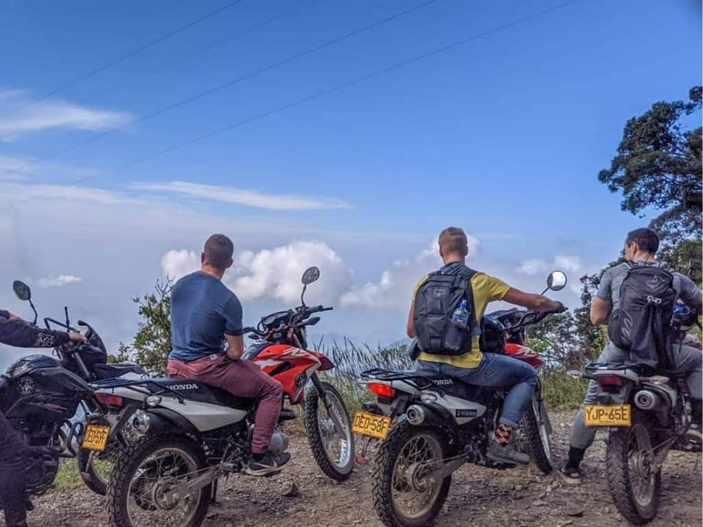 Colombia riders