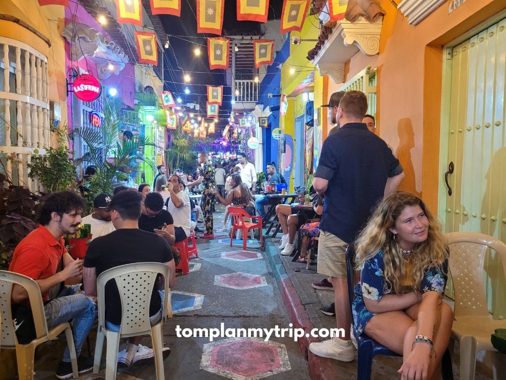 Getsemani nightlife - Cartagena