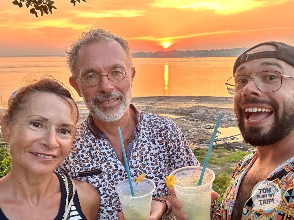 Sunset Komara Amazon Colombia - Tom