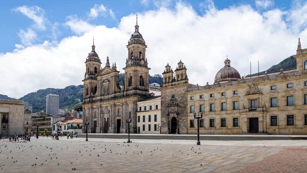 Quartier de La Candelaria à Bogota,