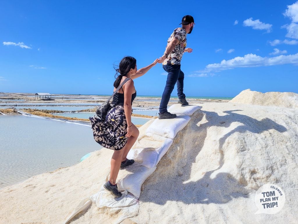Salina de Manaure in La Guajira - Eastern Caribbean Coast - Tom y Aleja