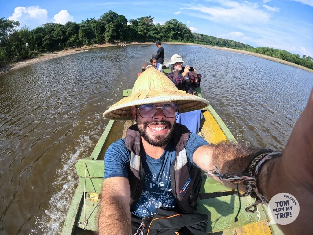 Tarapoto Lake Puerto Nariño Amazon Colombia - Boat Tom